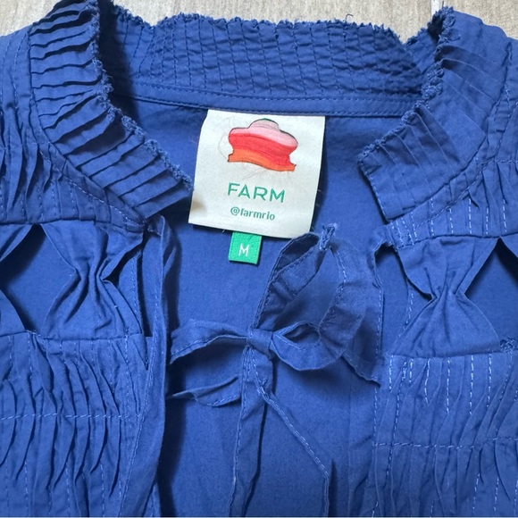 Farm Rio Open Yoke Mini Dress - Picture 3 of 8